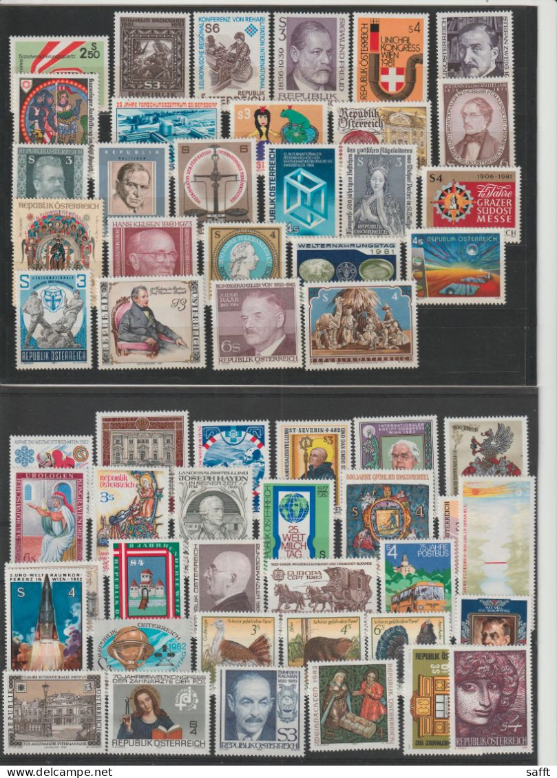 Lot Österreich Postfrisch, 1960er- Bis 1980er-Jahre - Sammlungen