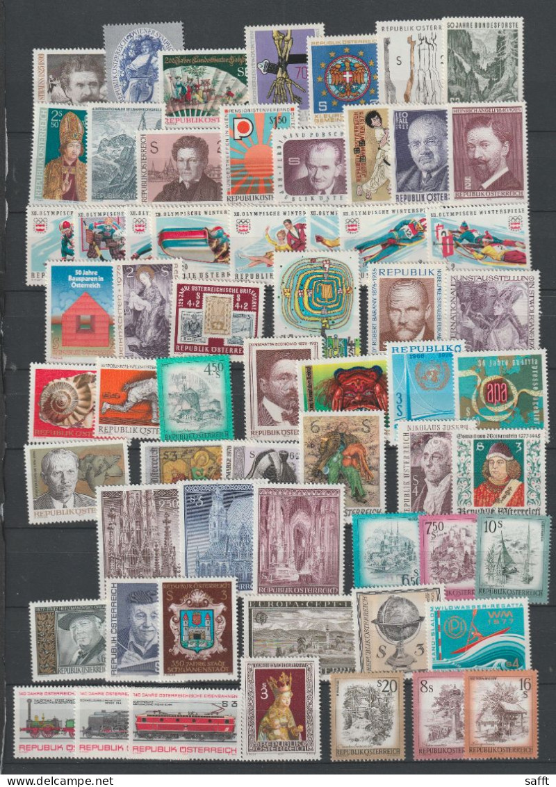 Lot Österreich Postfrisch, 1960er- Bis 1980er-Jahre - Collections