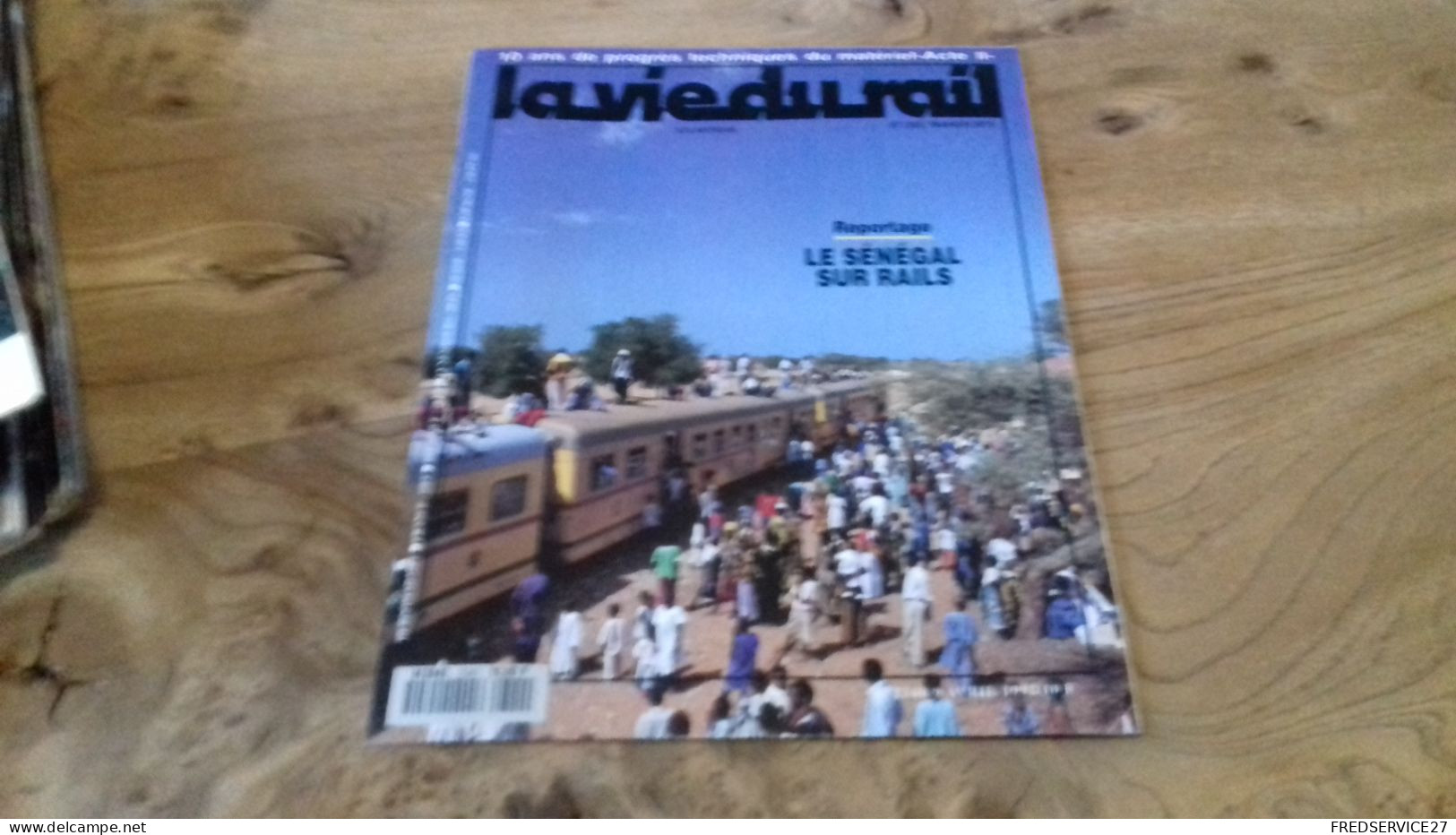 155/ LA VIE DU RAIL N° 2340  / AVRIL 1992   / LE SENEGAL SUR LES RAILS - Treni