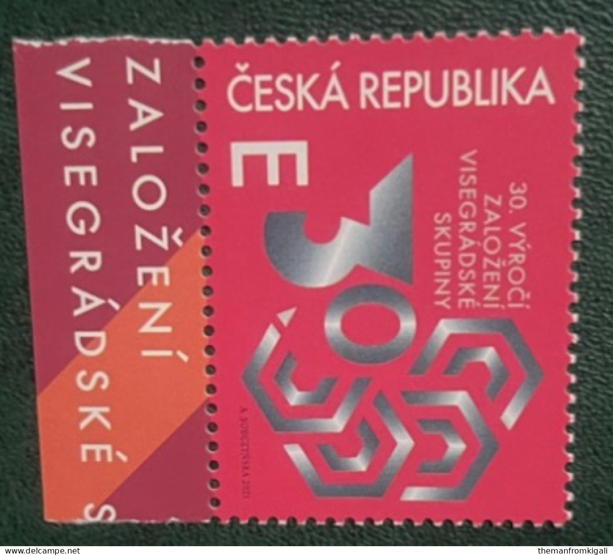 Czech Republic 2021 The 30th Anniversary Of The Visegrad Group - Joint Issue With Hungary, Poland, And Slovakia - Altri & Non Classificati