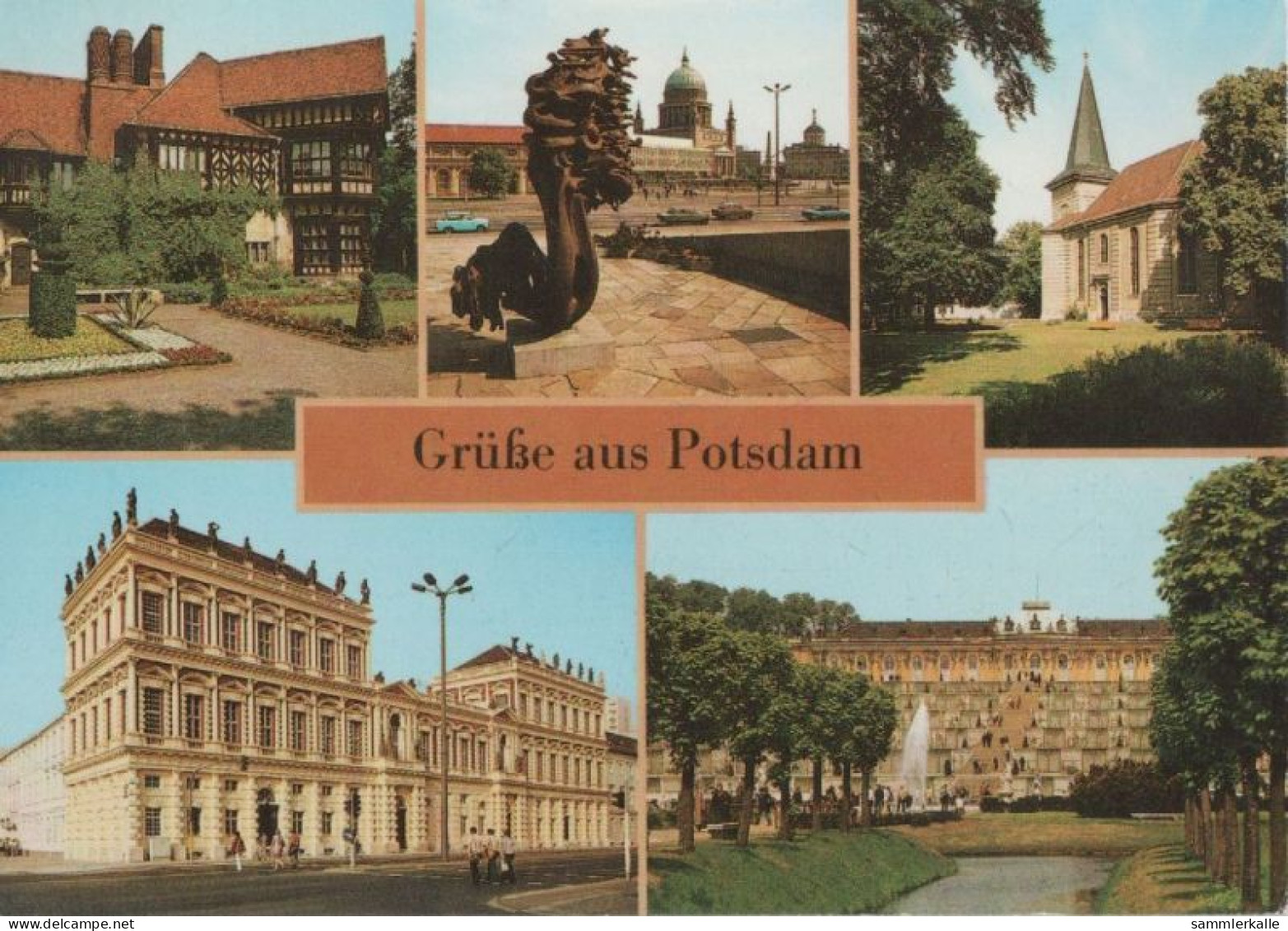 88705 - Potsdam - U.a. Schloss Sanssouci - 1989 - Potsdam