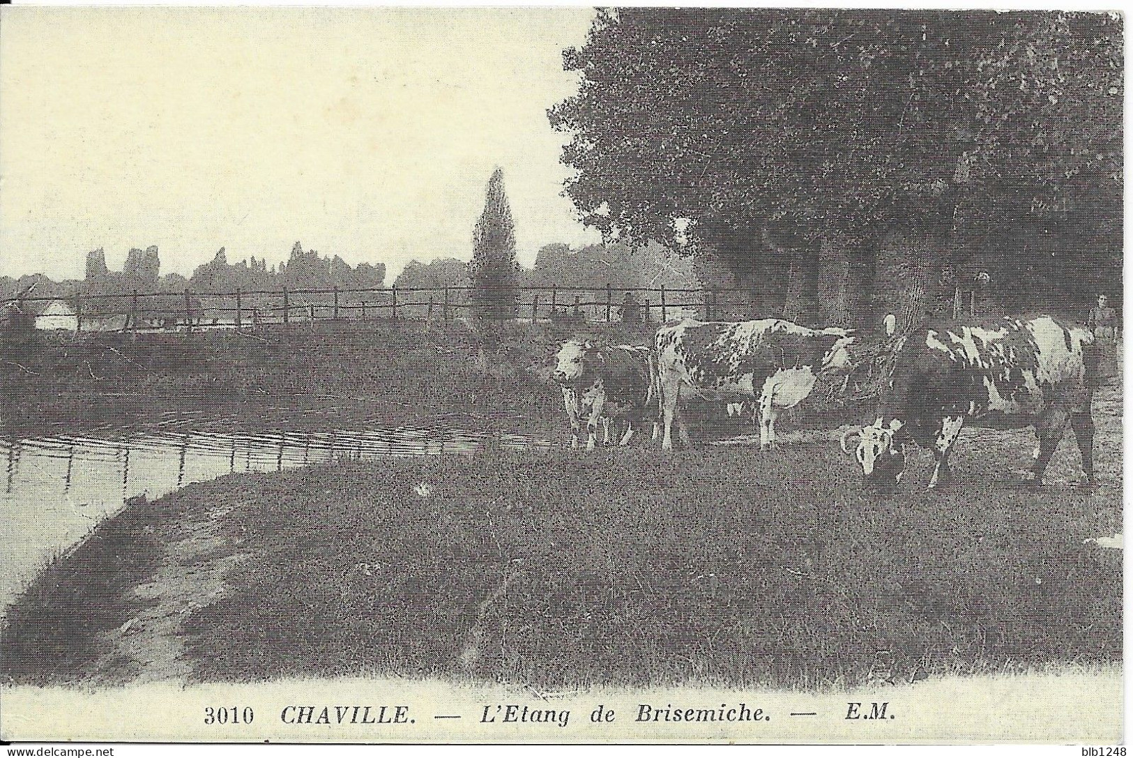 [92] Hauts De Seine > Chaville L' Etang De Brisemiche Serie Cartes D' Autrefois - Chaville