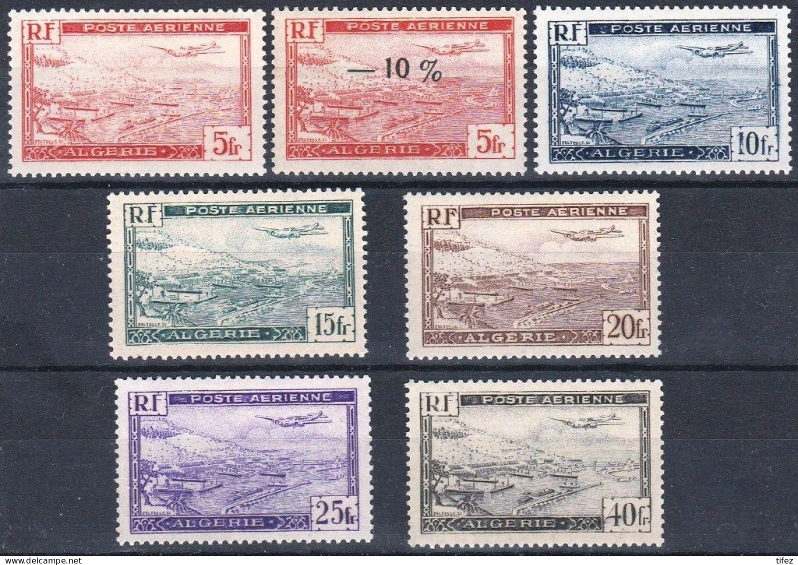 Poste Aérienne N°1/6 (année 1946) Neufs**MNH : 7 Valeurs - Posta Aerea