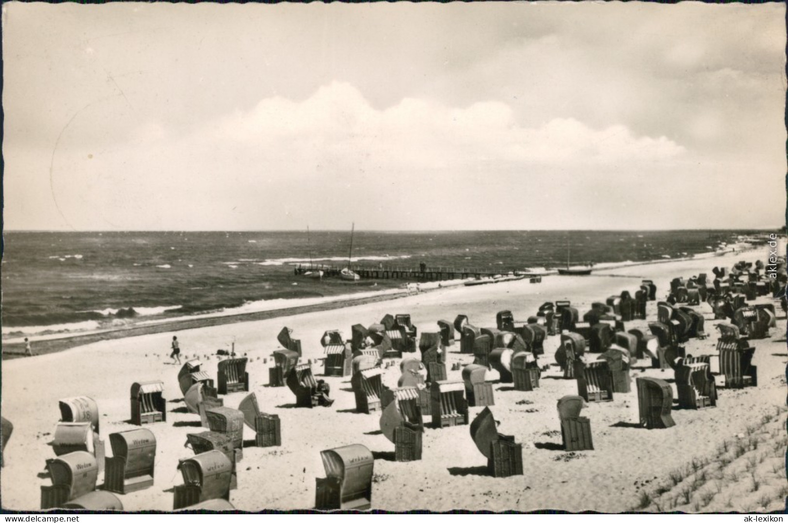 Ansichtskarte Kühlungsborn Weststrand 1964 - Kuehlungsborn