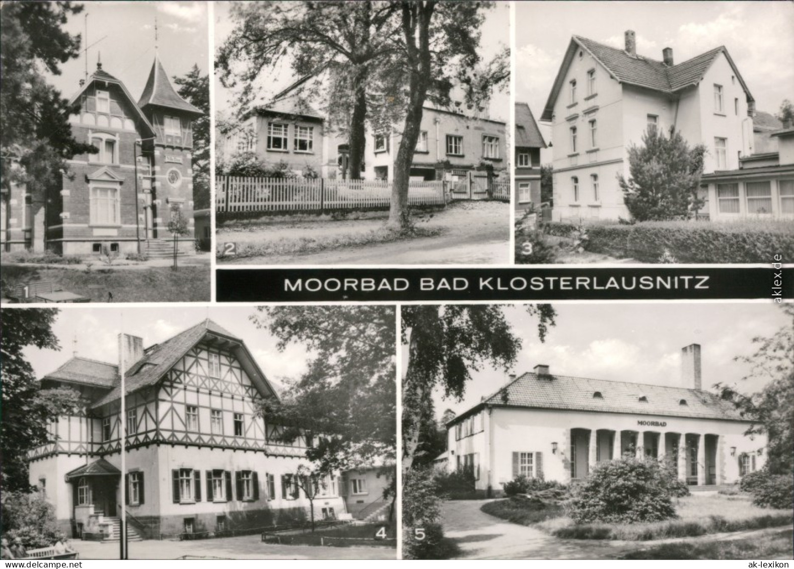 Bad Klosterlausnitz Villa Dora, Kurheim  Eigenheim, Moorbad 1975 - Bad Klosterlausnitz