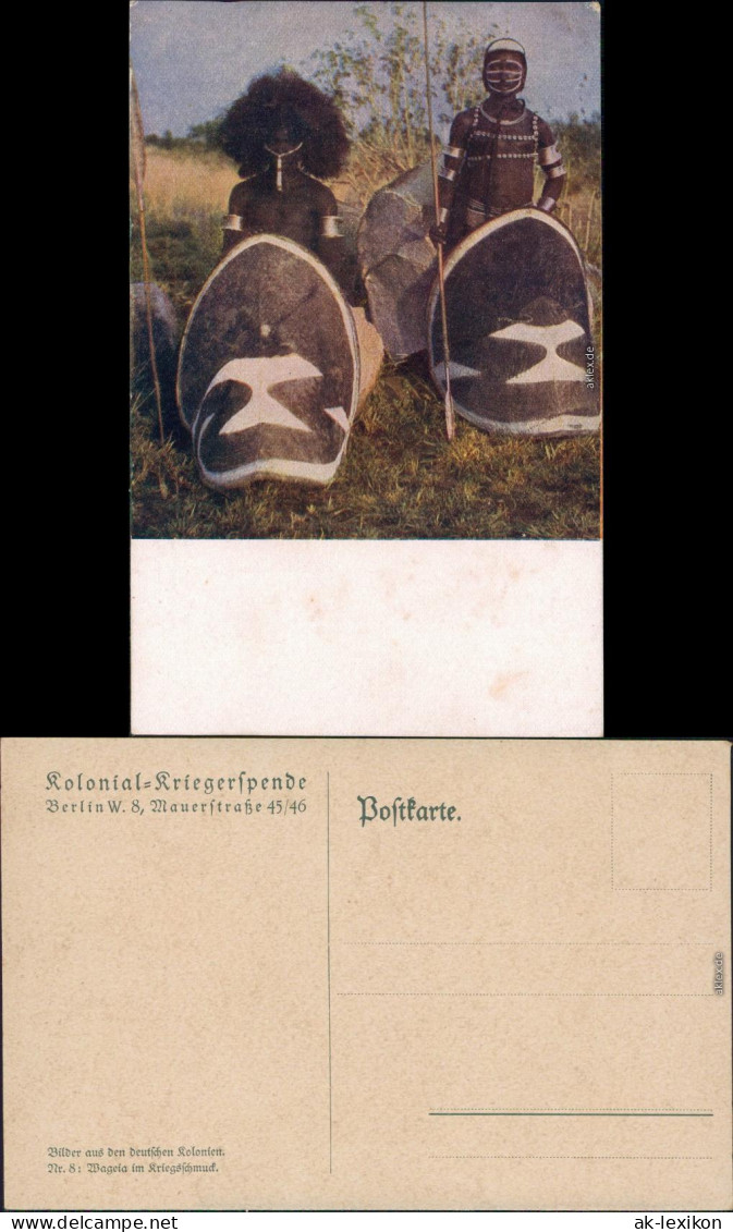 Ansichtskarte  Wagefa Im Kriegsschmuck - Kolonien 1918  - Non Classés