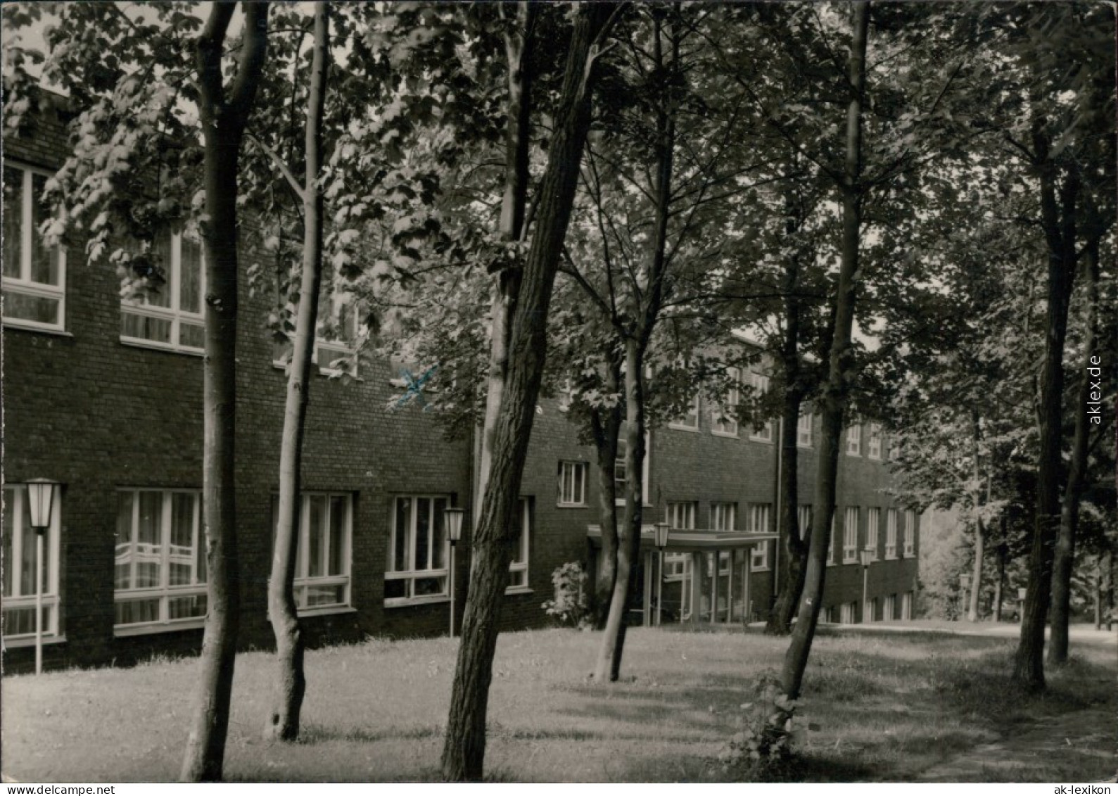 Ansichtskarte Waren (Müritz) FDGB-Erholungsheim Haus Kölpinsee 1968 - Waren (Müritz)