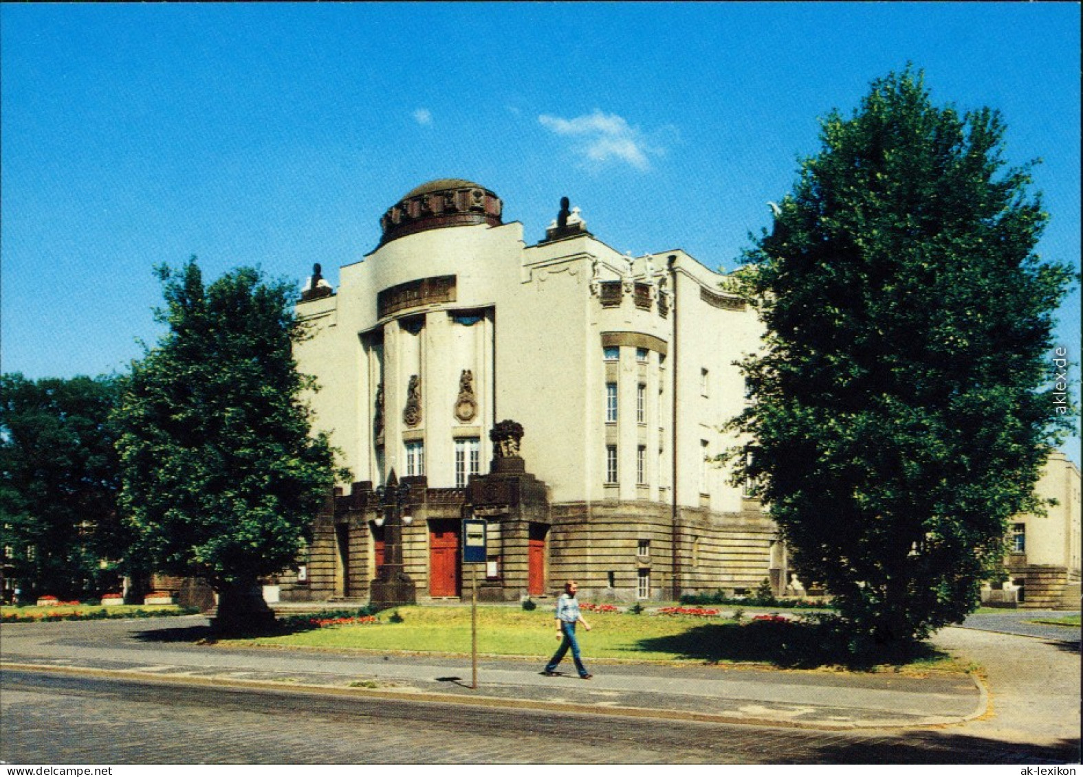 Ansichtskarte Cottbus Cho&#263;ebuz Stadttheater 1988 - Cottbus