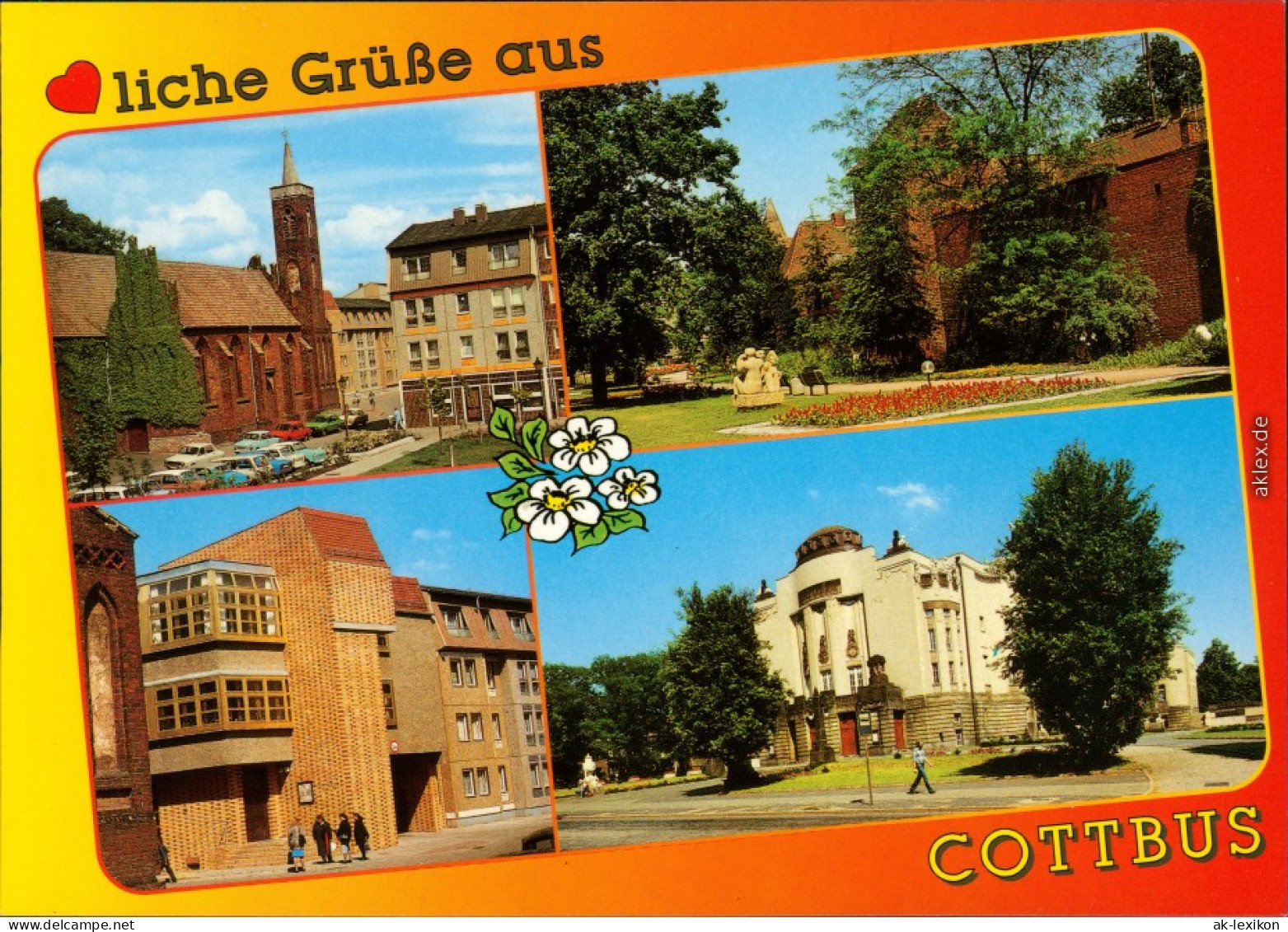 Cottbus Choćebuz Klosterkirche, Stadtmauer Töpferturm In Der Klosterstraße 1995 - Cottbus