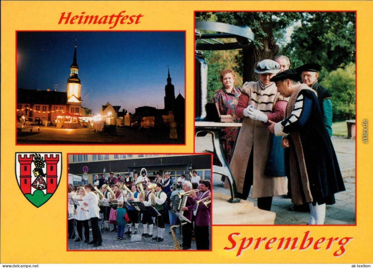 Ansichtskarte Spremberg Grodk Heimatfest 1995 - Spremberg