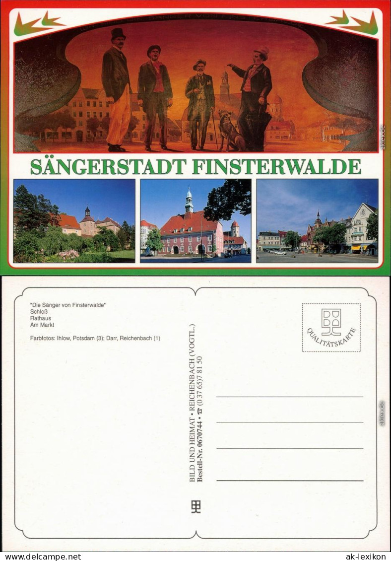 Finsterwalde Grabin Die Sänger Von Finsterwalde, Schloß 1995 - Finsterwalde