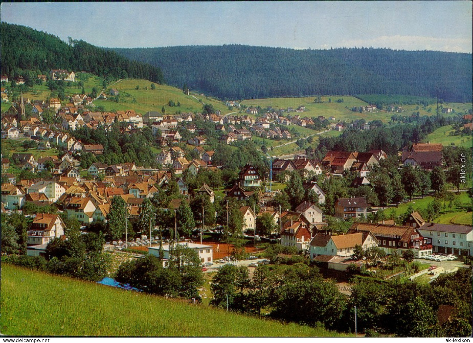 Ansichtskarte Baiersbronn Panorama-Ansicht Mit Weitblick 1978 - Baiersbronn