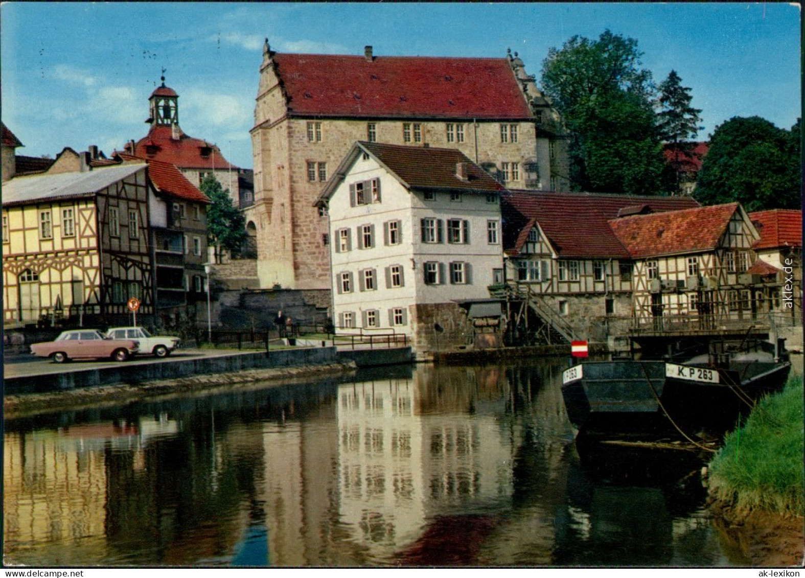 Ansichtskarte Eschwege Jugendherberge Am Kanal 1980 - Eschwege
