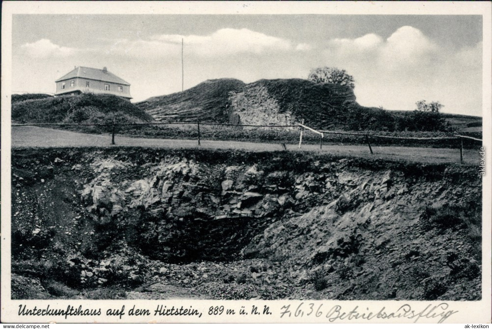 Satzung Am Hirtstein-Marienberg Im Erzgebirge Hirtstein Mit Baude 1936 - Marienberg