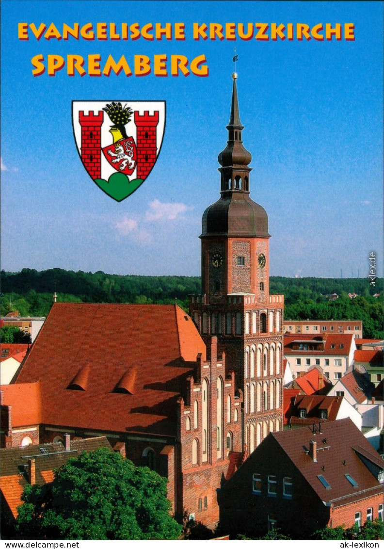 Ansichtskarte Spremberg Grodk Ev. Kreuzkirche 2000 - Spremberg