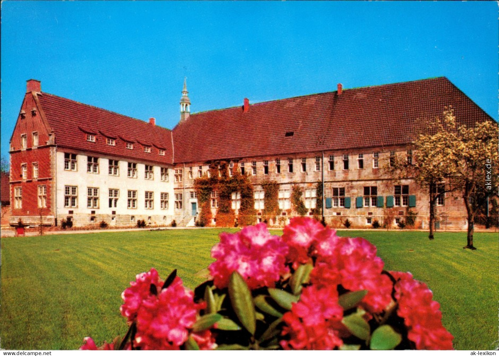 Ansichtskarte Nordhorn Kloster Frenswegen Mit Garten-Anlage 1973 - Nordhorn