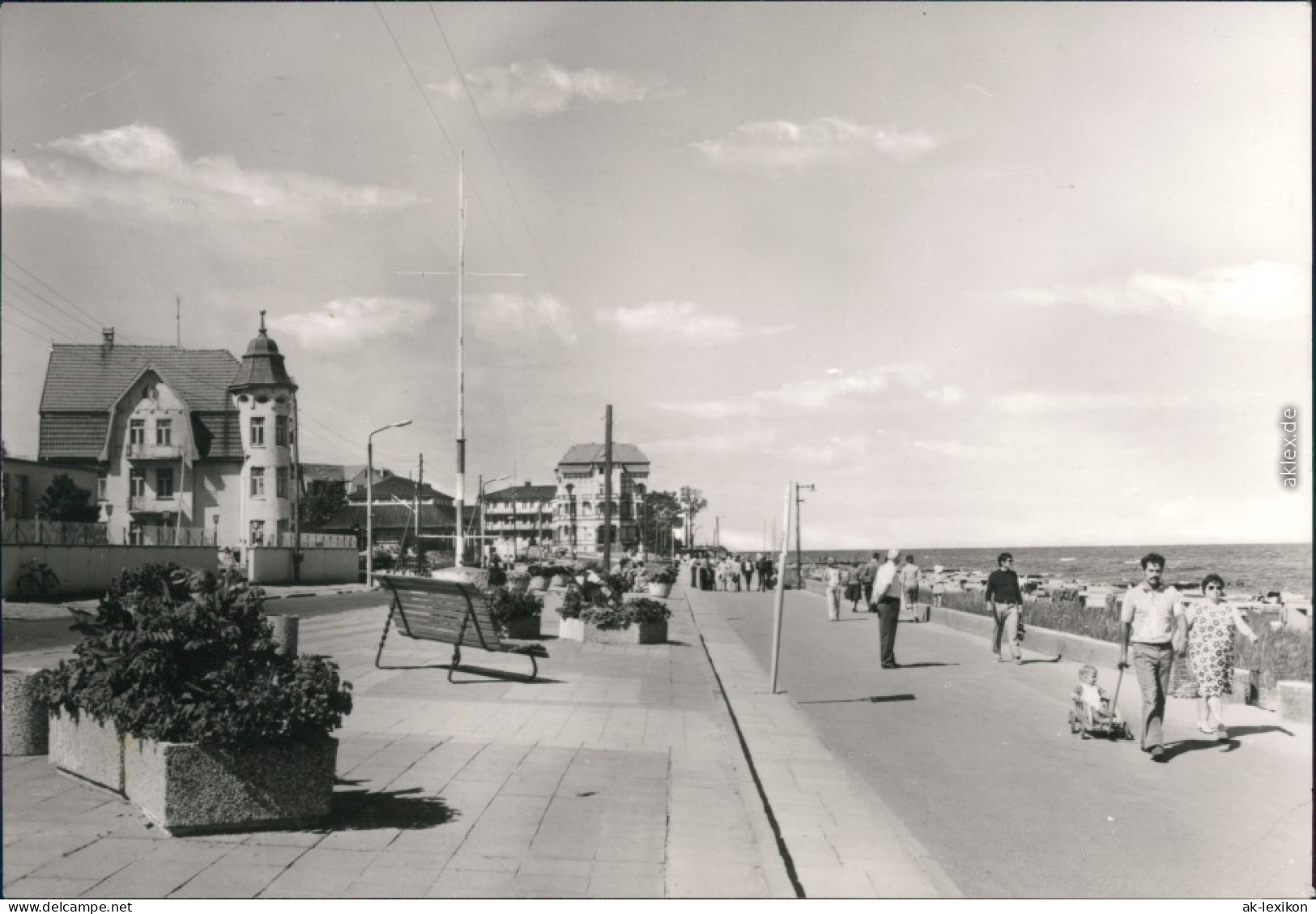 Ansichtskarte Kühlungsborn Strandpromenade 1985 - Kuehlungsborn