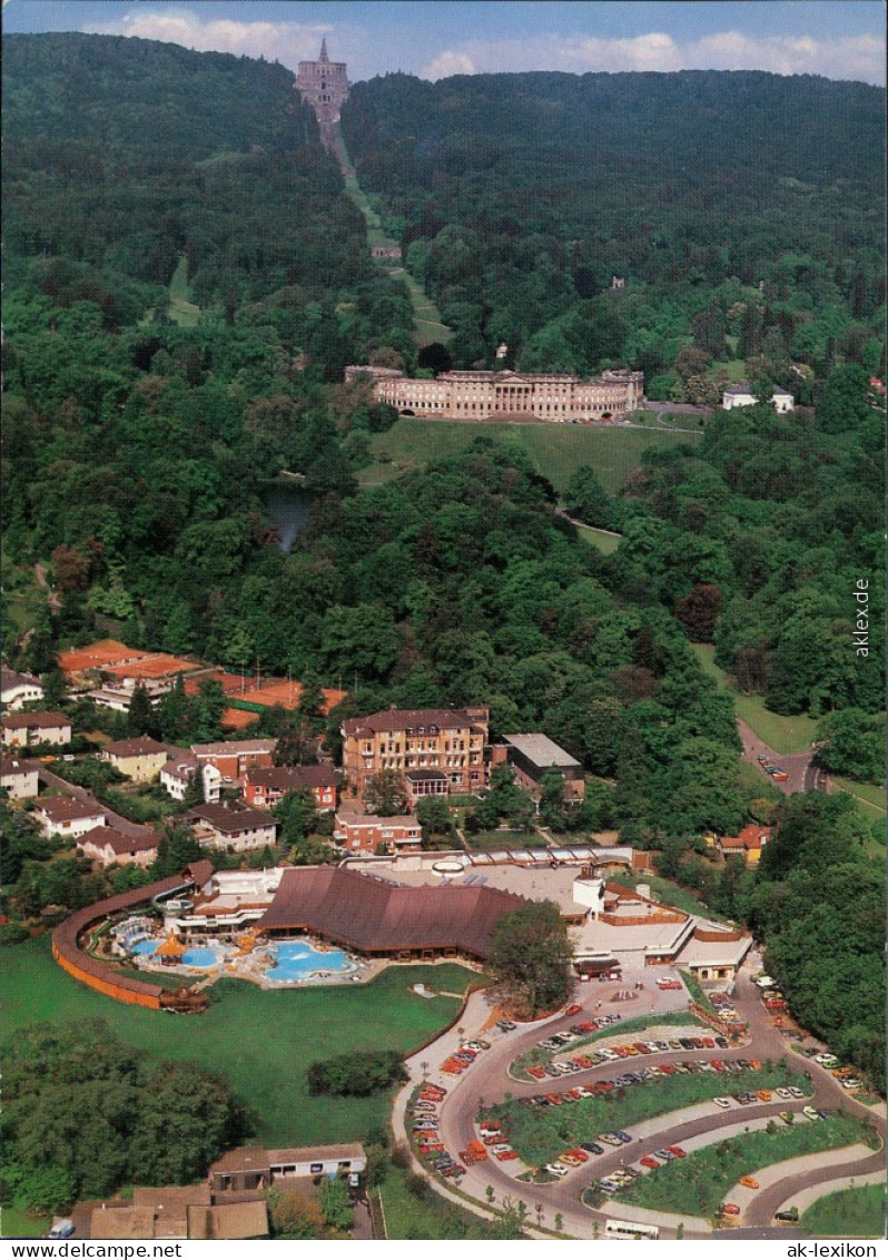 Bad Wilhelmshöhe-Kassel Cassel Panorama-Ansicht - Luftbild Mit Kurhessen   1985 - Kassel