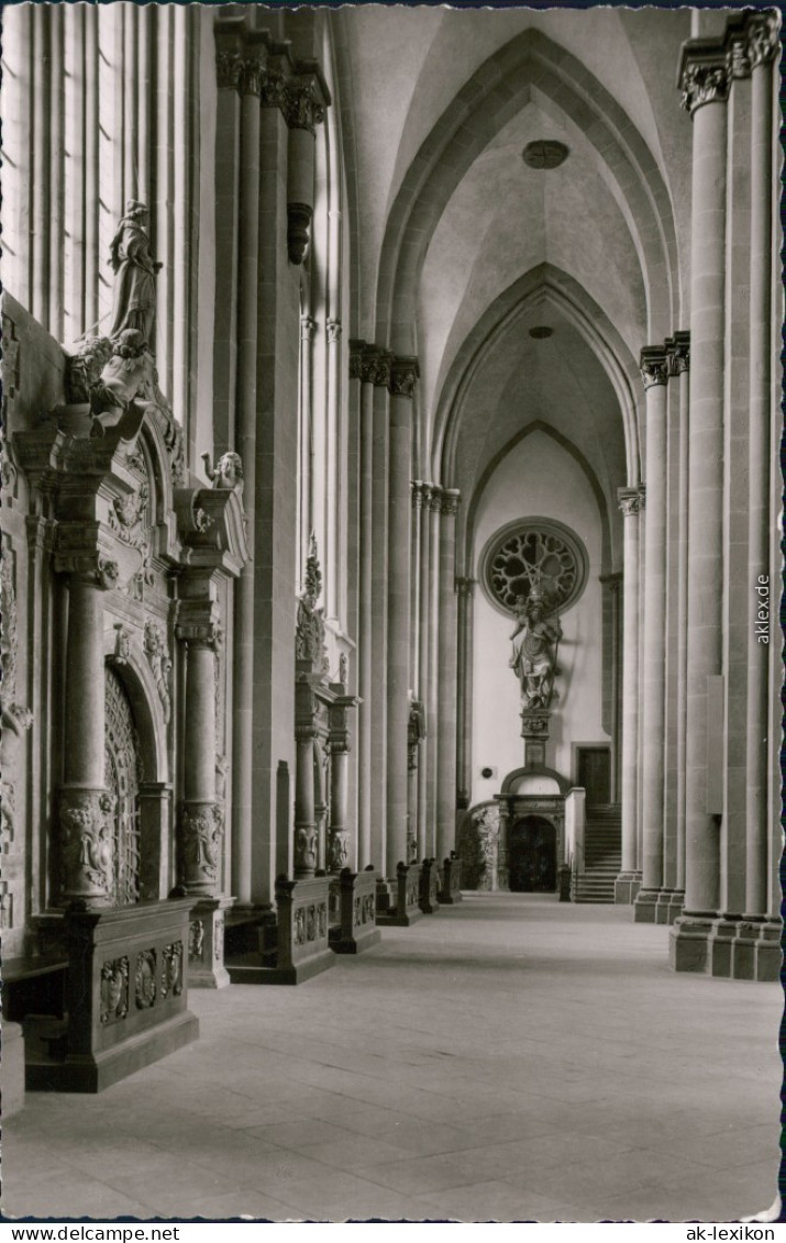 Ansichtskarte Paderborn Paderborner Dom - Nördl. Seitenschiff 1963 - Paderborn