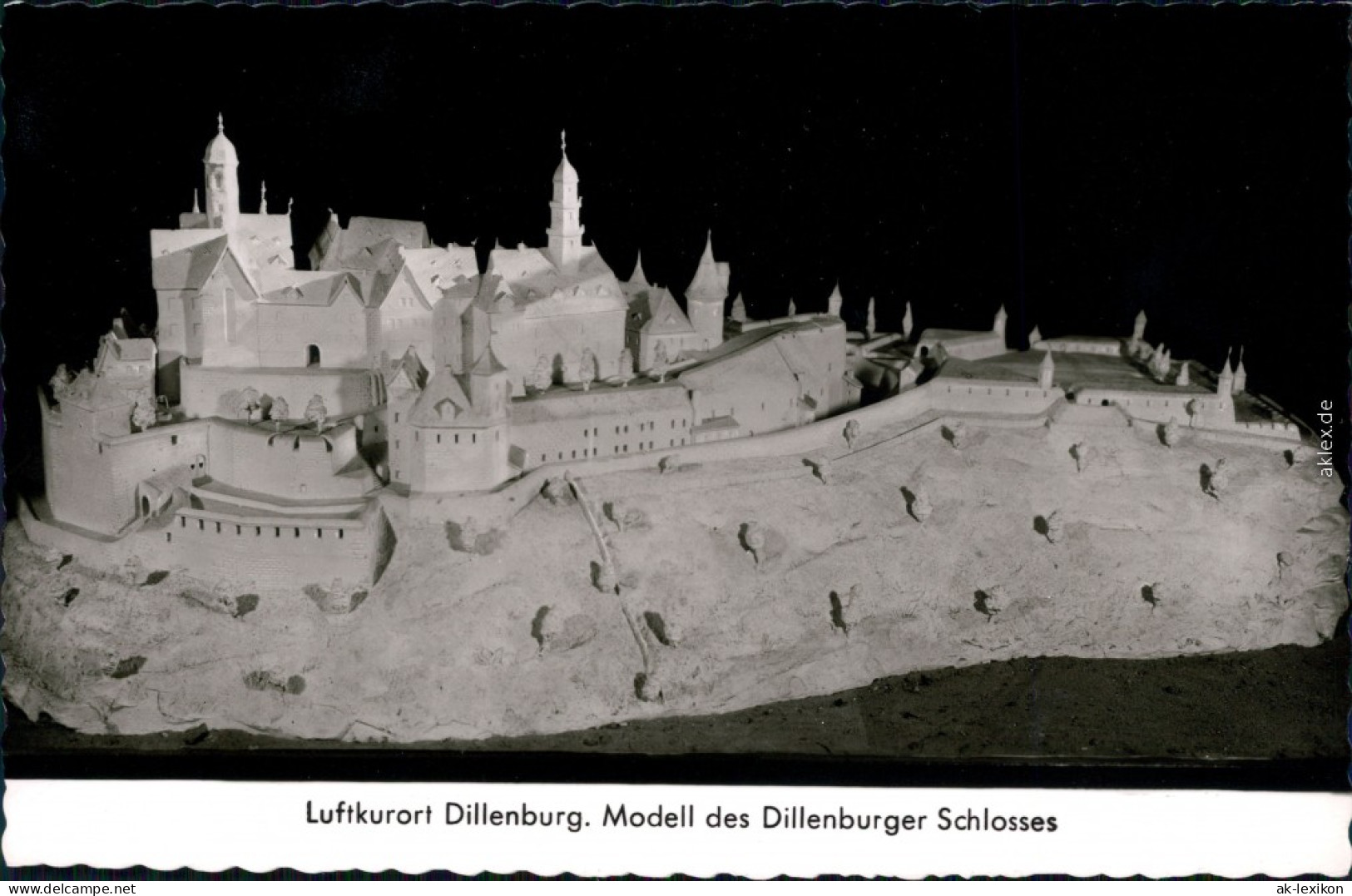Ansichtskarte Dillenburg Dillenburger Schloss - Modell 1965 - Dillenburg