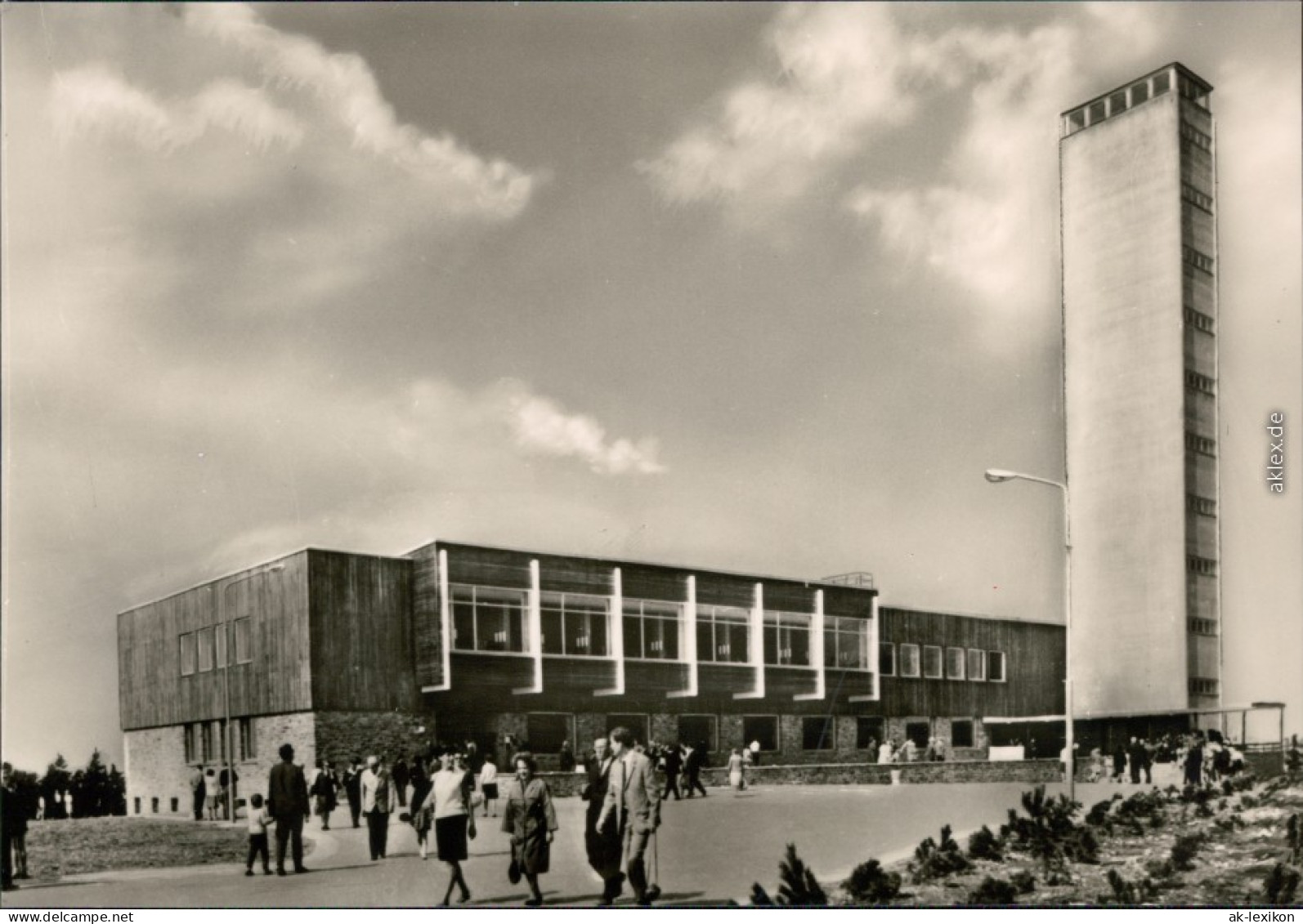 Ansichtskarte Oberwiesenthal Fichtelberghaus Und Wetterwarte 1971 - Oberwiesenthal