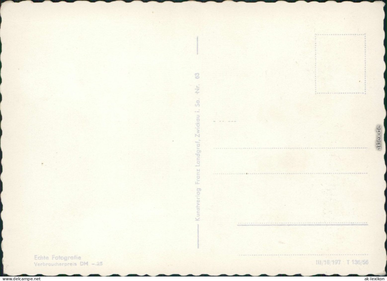 Ansichtskarte Steindöbra-Klingenthal Panorama-Ansicht 1956 - Klingenthal