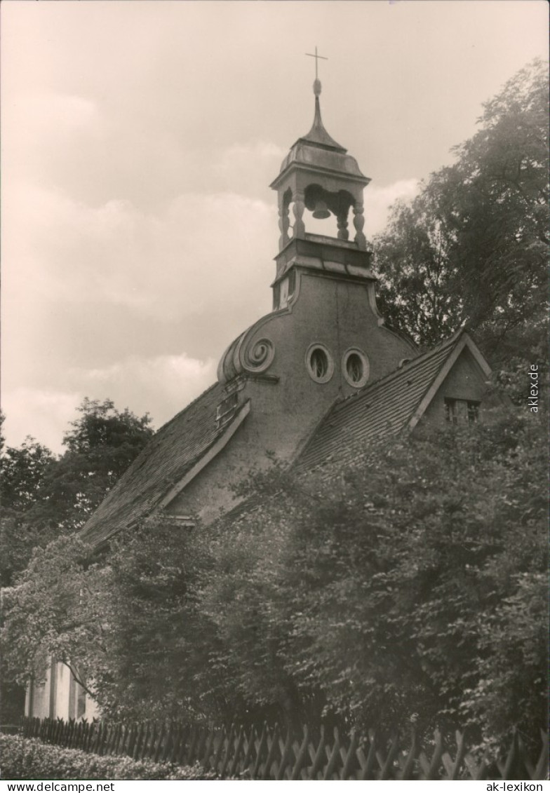 Ansichtskarte Elsterwerda Wikow Katholische Kirche 1973 - Elsterwerda