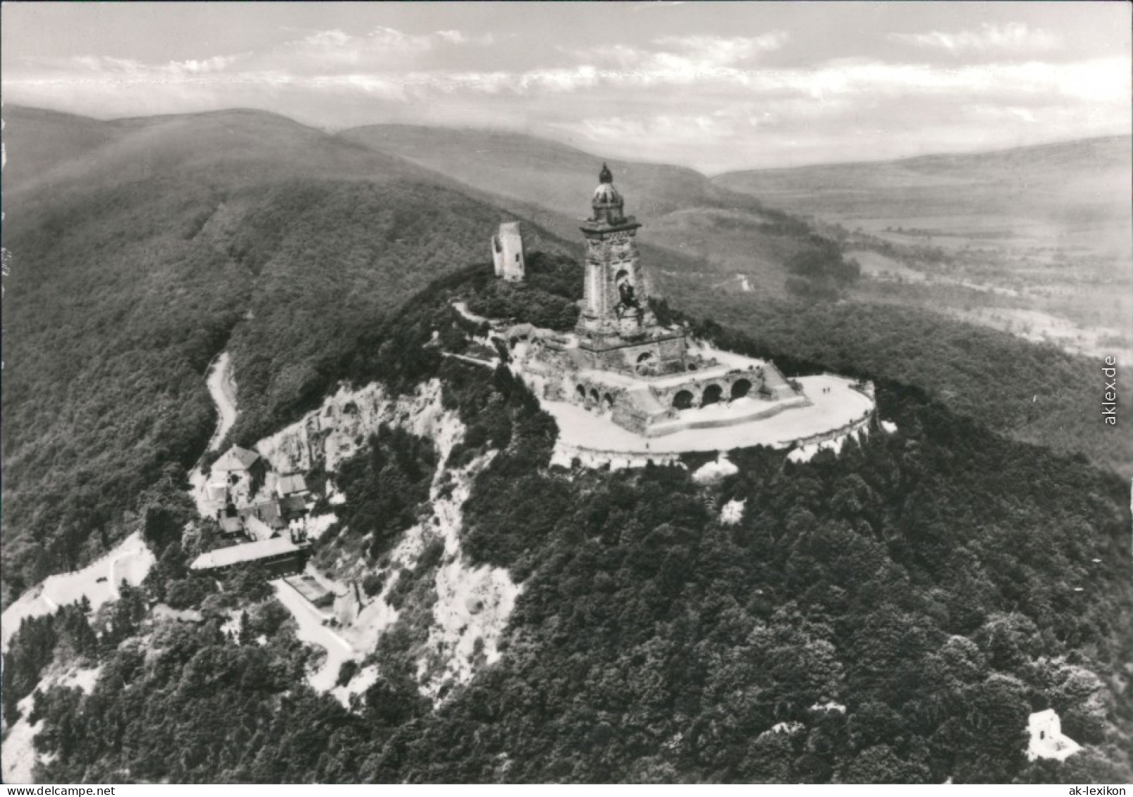 Kelbra (Kyffhäuser) Kaiser-Friedrich-Wilhelm/Barbarossa-Denkmal 1984 - Kyffhaeuser