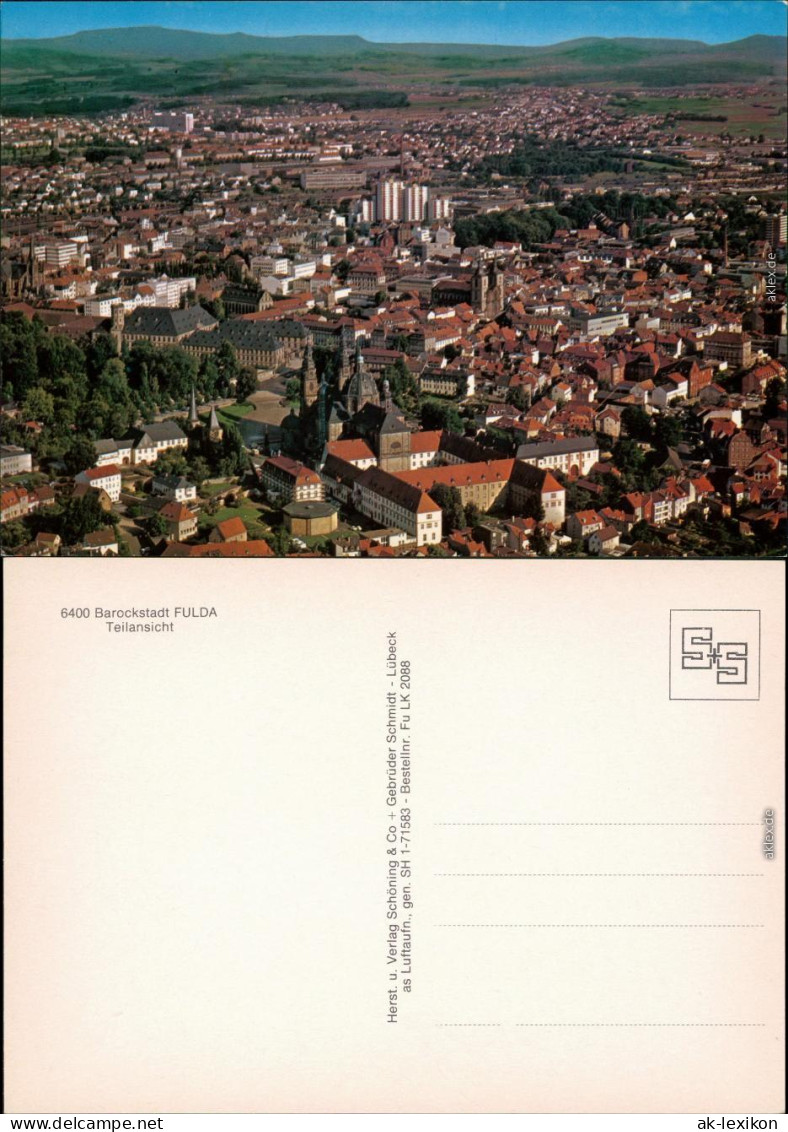 Ansichtskarte Fulda Luftbild 1980 - Fulda