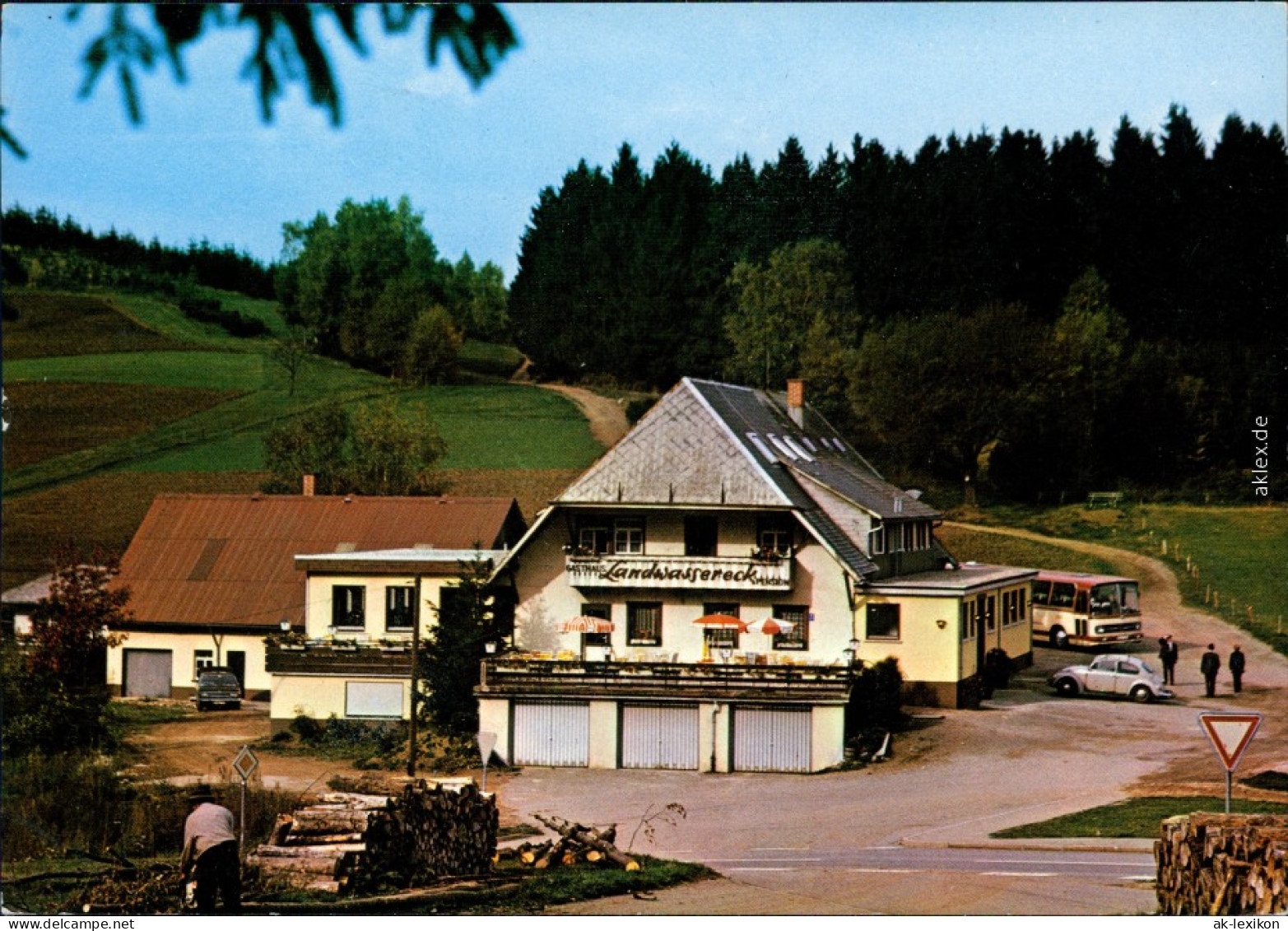 Ansichtskarte Elzach Höhengasthaus Und Pension Landwassereck 1983 - Elzach