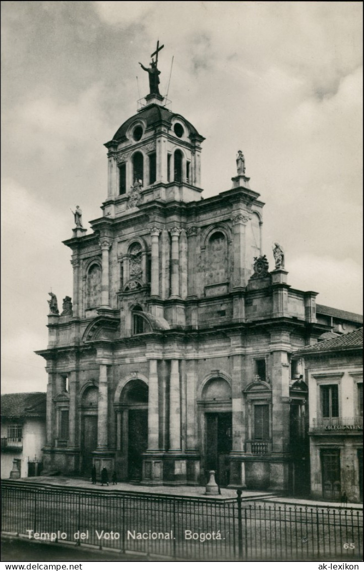 Postcard Santa Fe De Bogotá (D.C.) Templo Del Voto Nacional 1930 - Colombia