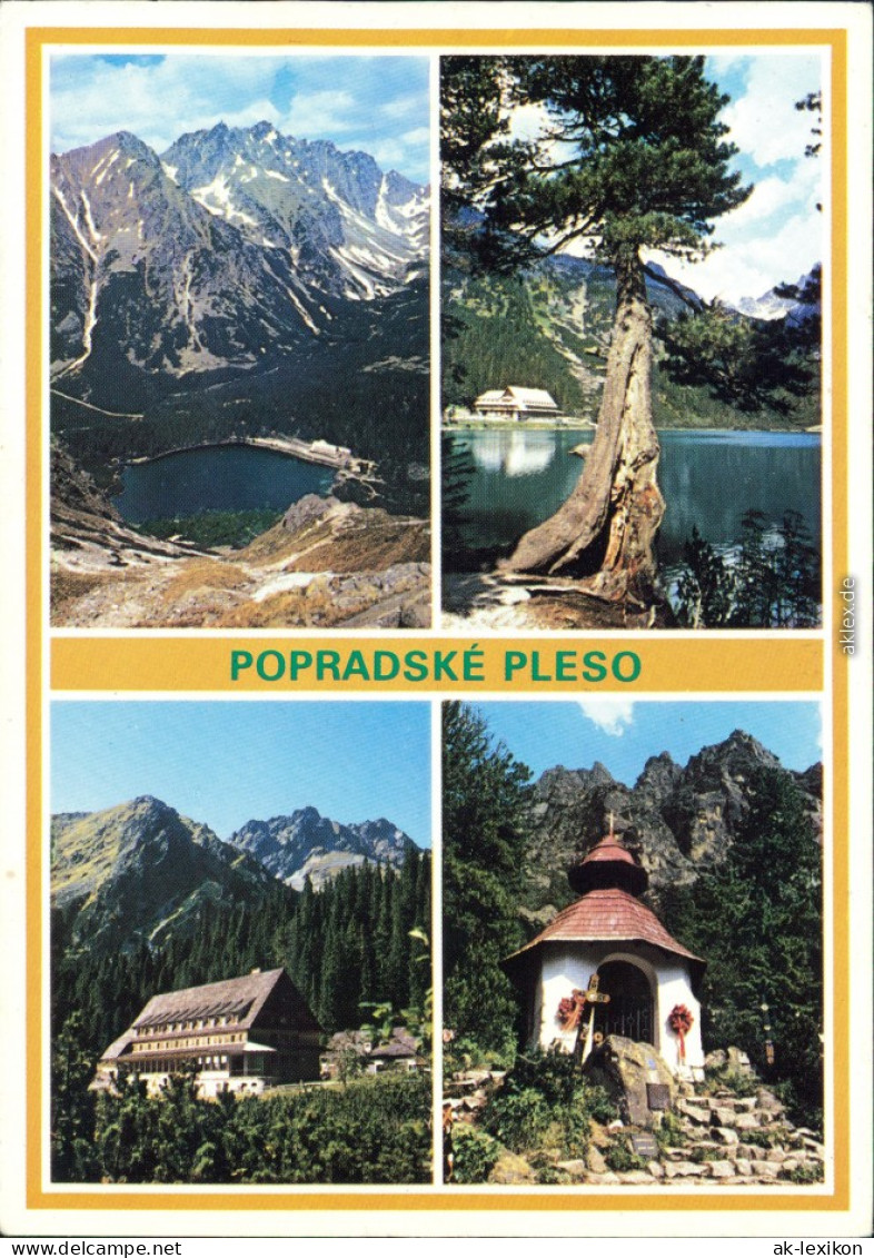 Tschirmer See-Vysoké Tatry Štrbské Pleso (Csorbató) Popradské Pleso Hotel  1986 - Slovaquie