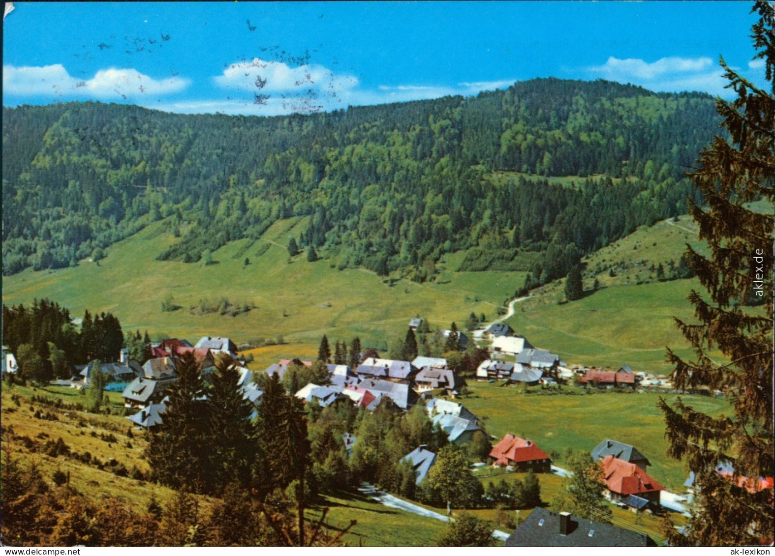 Ansichtskarte Menzenschwand-St. Blasien Panorama-Ansicht 1984 - St. Blasien