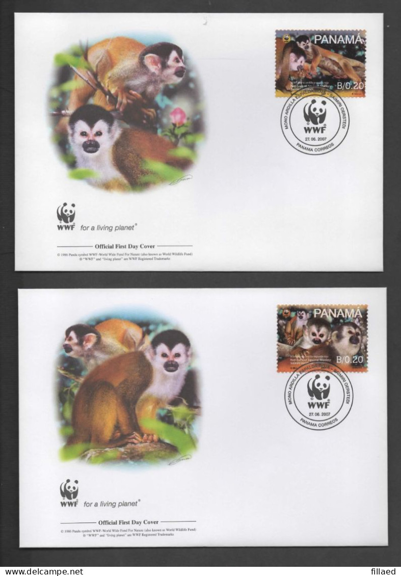 FDC WWF: Panama Correos 27-6-2007 - FDC