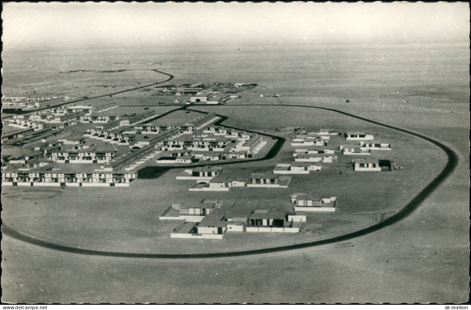 Postcard Port-Étienne Nouadhibou نواذيبو Luftbild 1962 - Mauritania