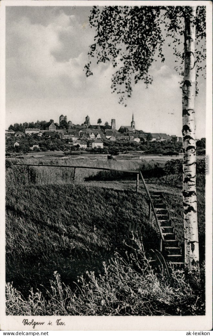 Ansichtskarte Stolpen Partie Bei Der Stadt 1943 - Stolpen