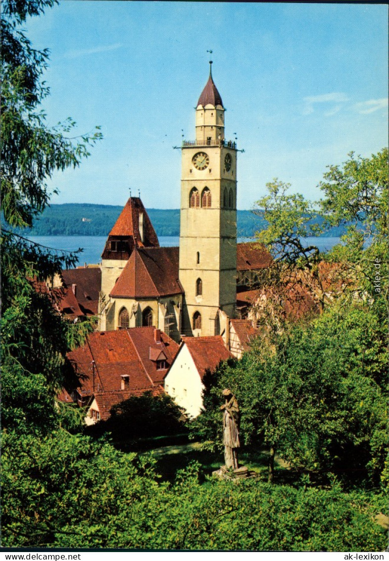 Ansichtskarte Überlingen St. Nikolaus Münster 1985 - Überlingen