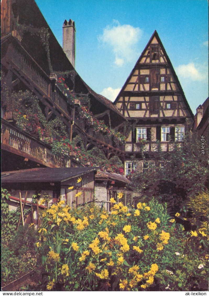Ansichtskarte Dinkelsbühl Hezelhof Im Frühling 1978 - Dinkelsbühl