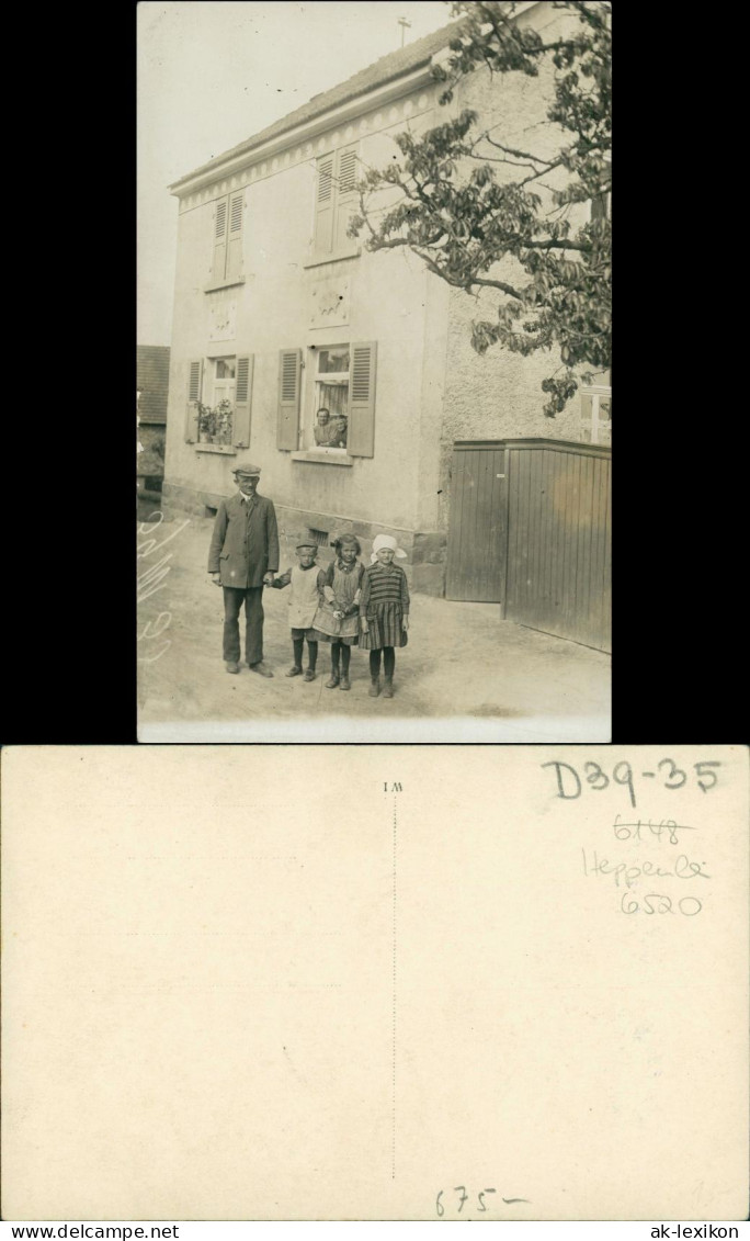 Heppenheim An Der Bergstraße Straßenpartie, Haus 1925 Privatfoto - Heppenheim