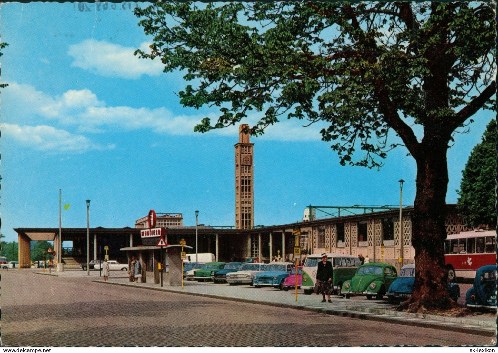 Postkaart Enschede Enschede (Eanske) Station N.S. 1969 - Other & Unclassified