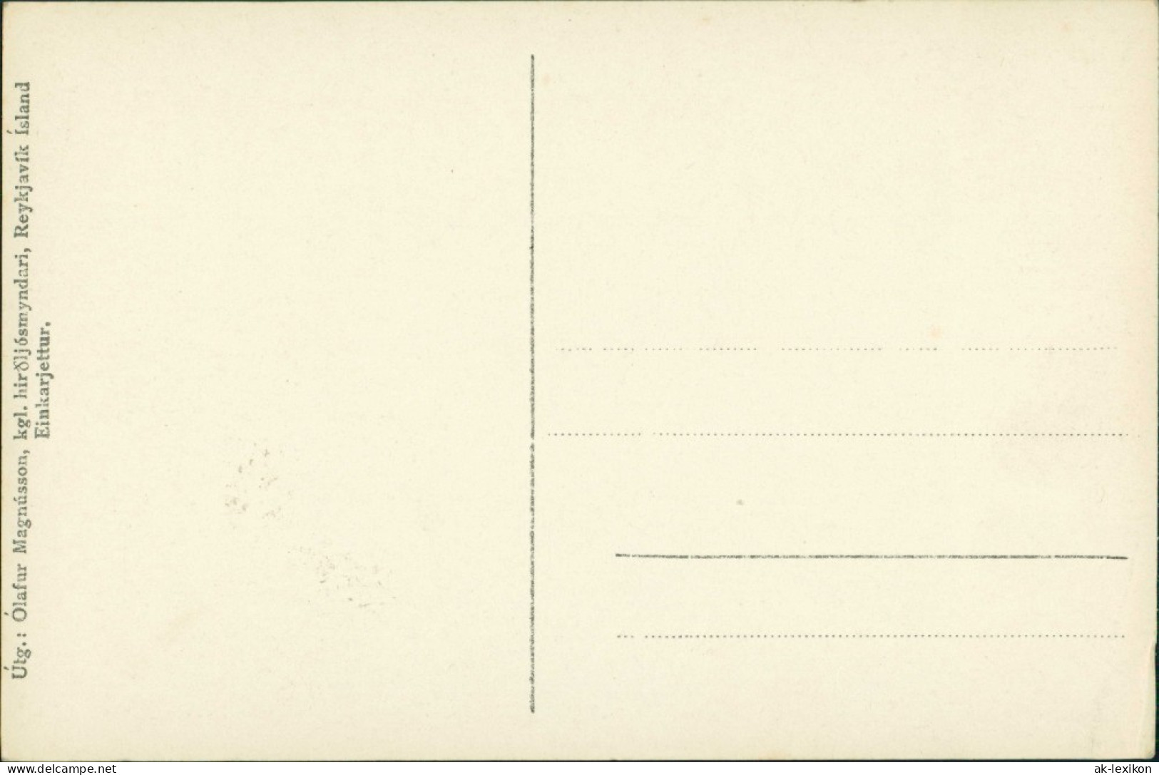 Island Allgemein-Island Iceland Hvíta á Brúarhlöfum Iceland 1930 - Islanda