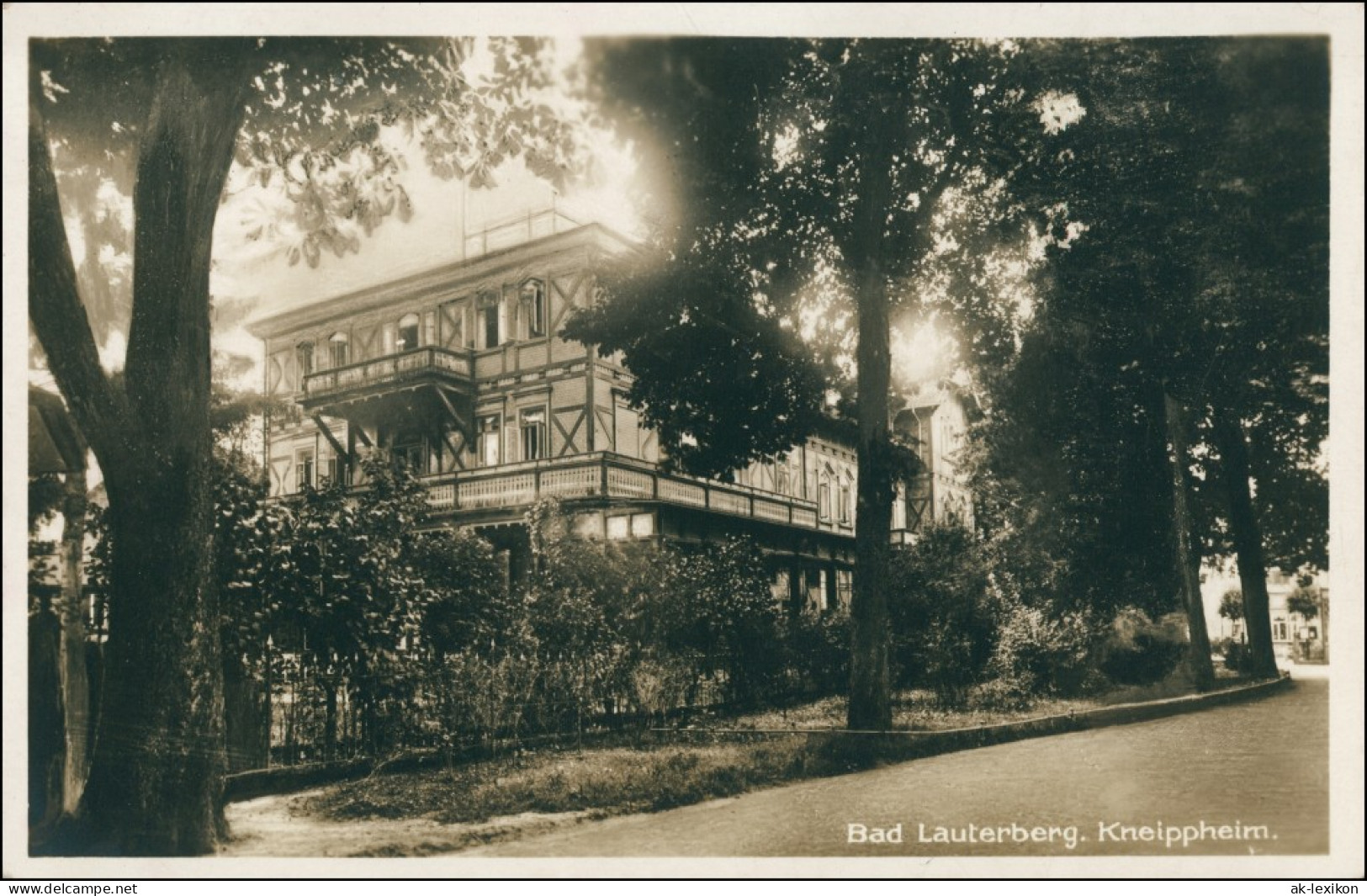 Foto Bad Lauterberg Im Harz Kneippkurheim 1928 Privatfoto - Bad Lauterberg