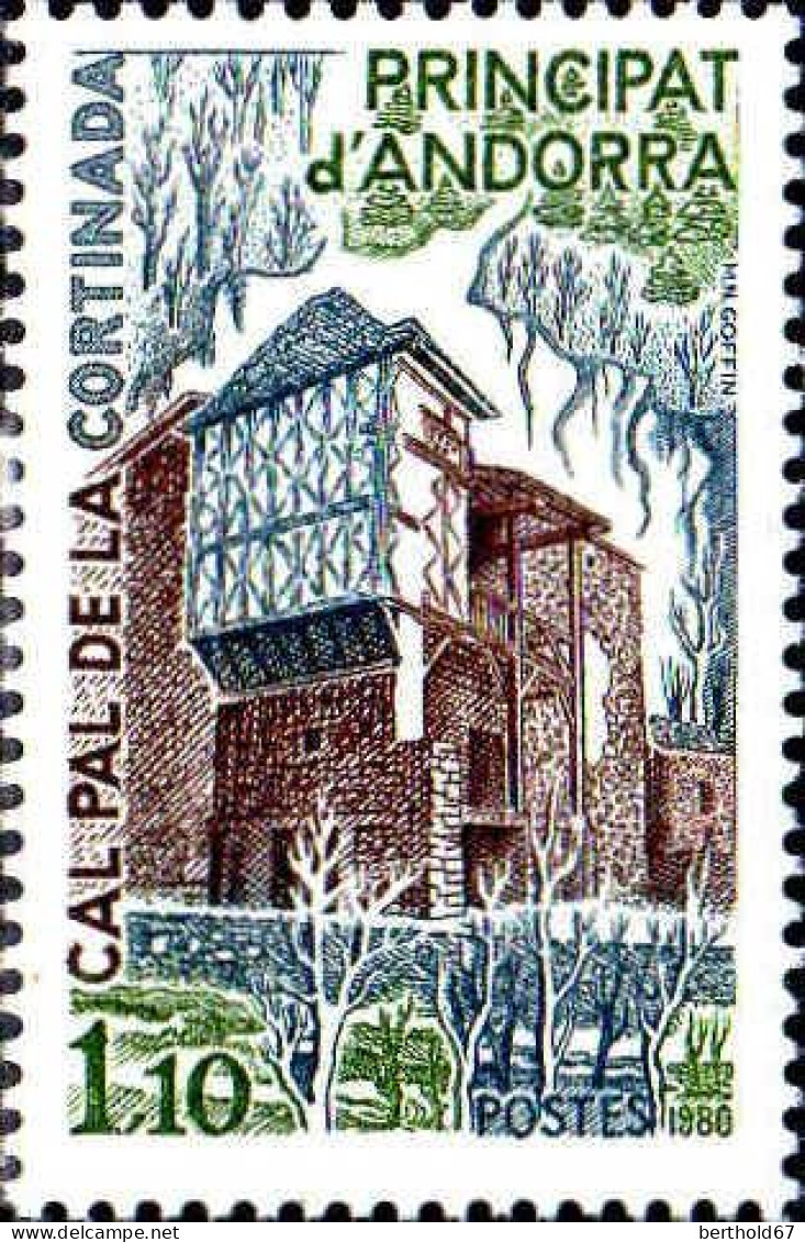 Andorre (F) Poste N** Yv:282 Mi:303 Cal Pal De La Cortinada - Unused Stamps