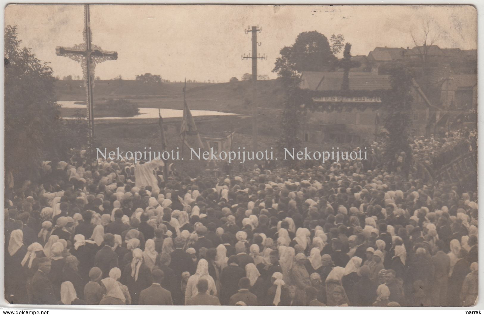 Salantai, Kretinga, šventė, Apie 1930 M. Fotografija - Litauen