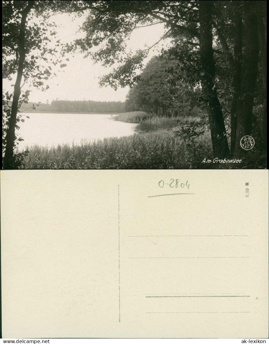 Foto Oranienburg Partie Am Grabowsee 1930 Privatfoto - Oranienburg