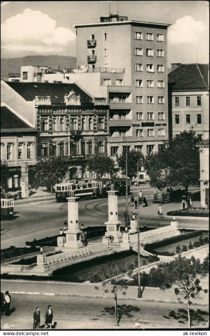 Postcard Kaschau Košice (Kassa) Pomnik Hrdinov CA 1964 - Slovaquie