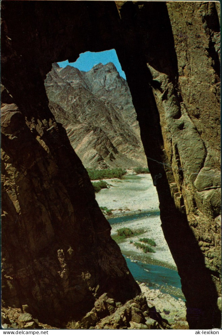 منظر لوادي بنا :م/ الثالثة - جی.د.ش/Fluss River View Bana Valley Jemen 1970 - Non Classificati