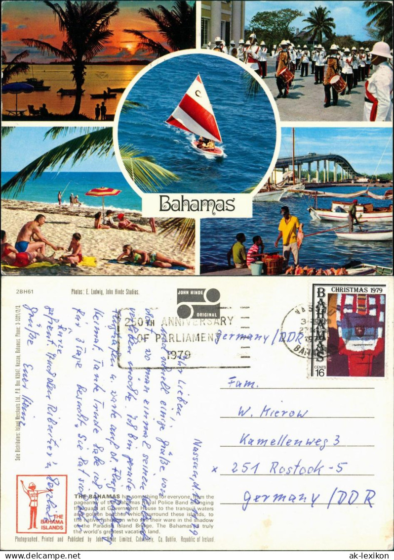 Postcard .Bahamas Allgemein Bahamas Multi-View-Postcard Mehrbild-AK 1979 - Non Classificati