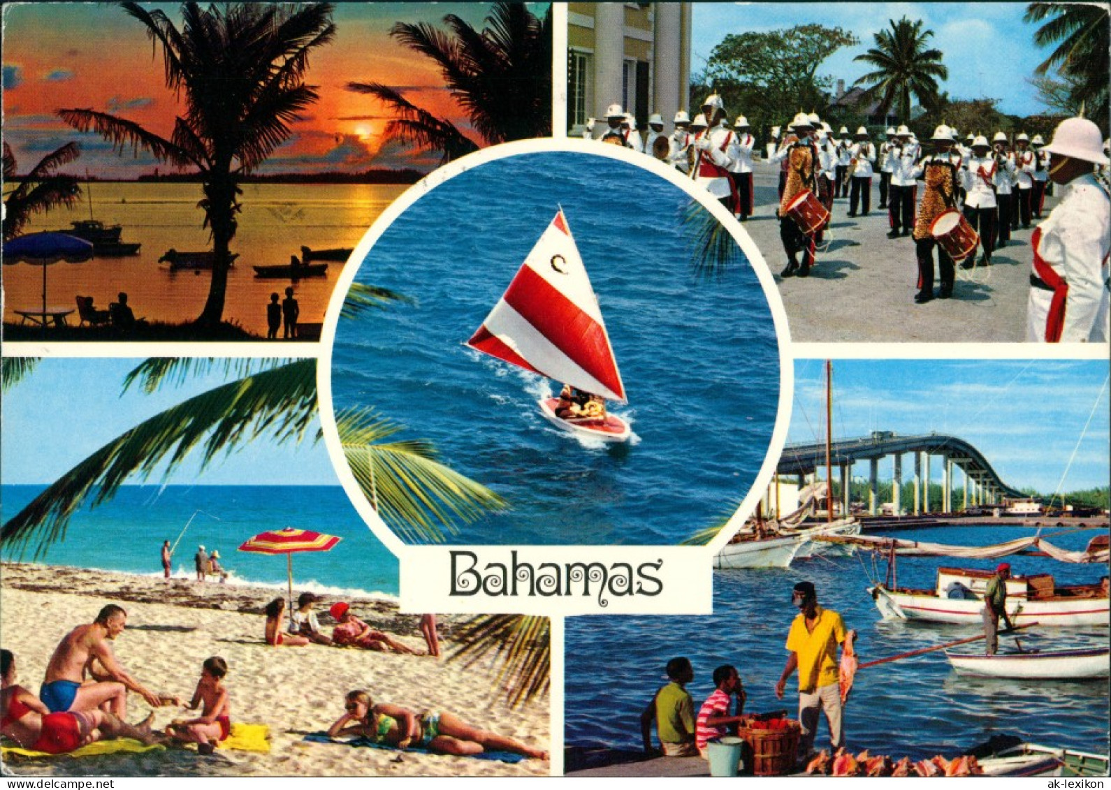 Postcard .Bahamas Allgemein Bahamas Multi-View-Postcard Mehrbild-AK 1979 - Non Classés