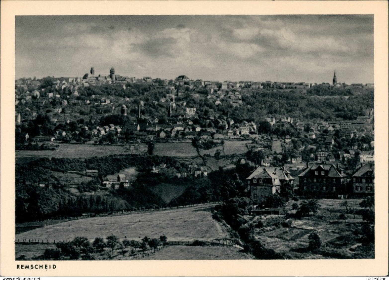 Ansichtskarte Remscheid Partie An Der Stadt 1930 - Remscheid